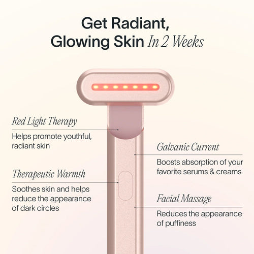 4-In-1 Radiant Renewal Skincare Wand with Red Light Therapy